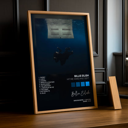 Cadre photo Album - Billie Eilish Hit me hard hit me soft