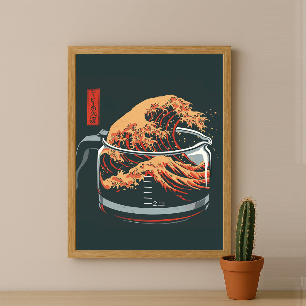 Cadre photo Coffee Lover - Coffee Wave