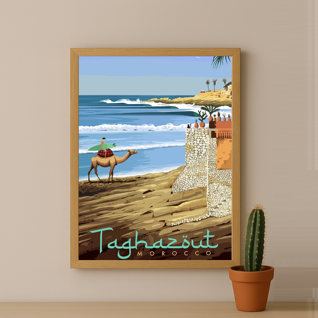 Taghazout Maroc - Cadre photo
