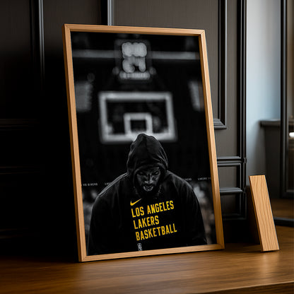 Cadre photo NBA - Lebron James Los Angeles Lakers