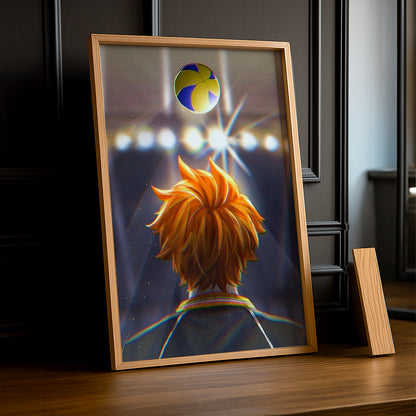 Cadre photo Volley-Ball - Hinata Shoyo Mikasa