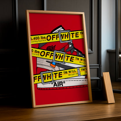 Cadre photo Off-White Air Jordan 1