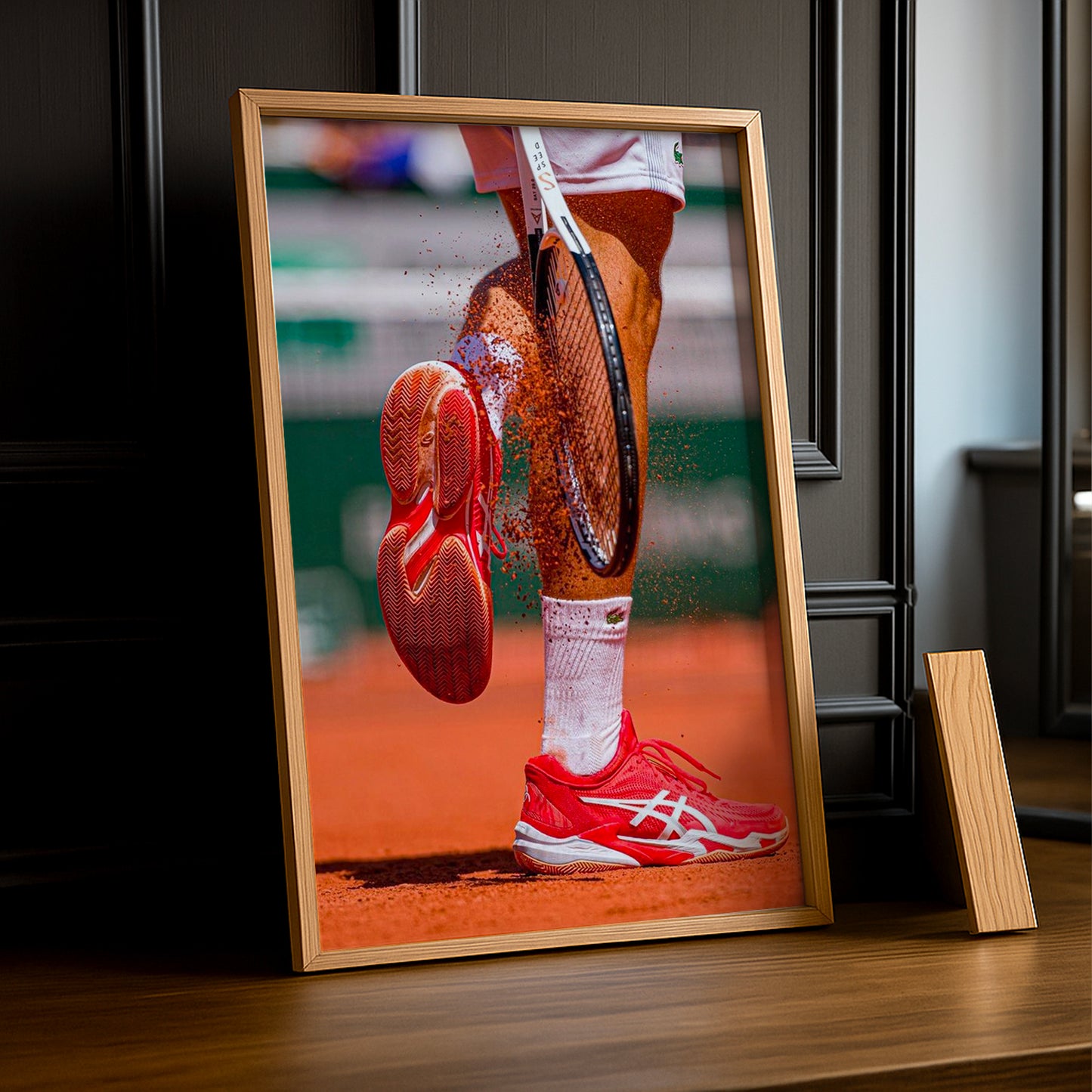 Cadre photo Tennis - Terre