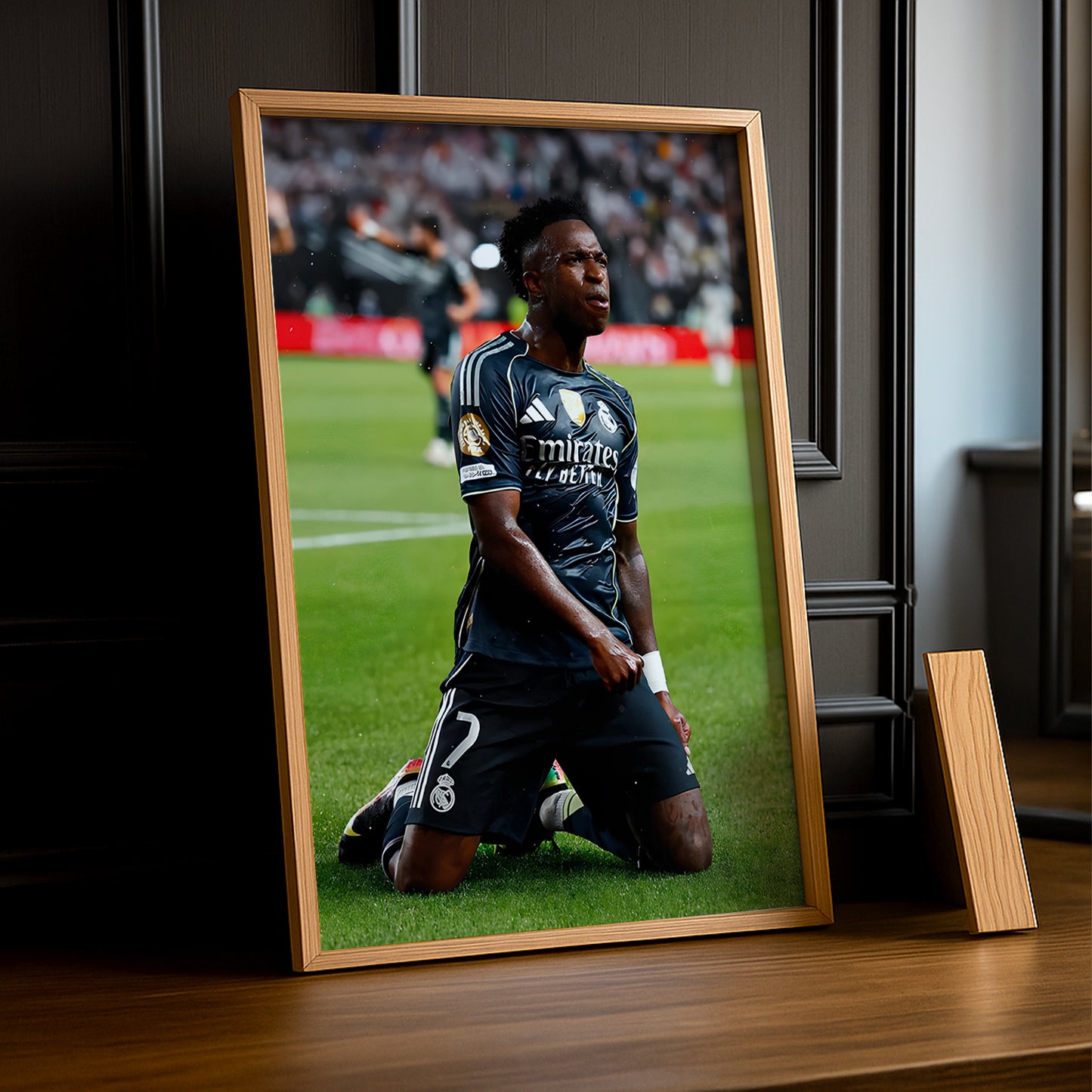 Cadre Photo Real Madrid - Célébration de Vinicius Jr