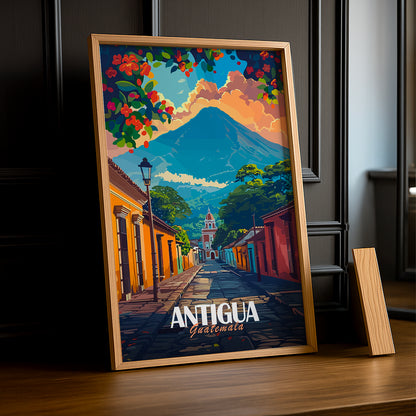 Cadre photo Antigua Guatemala