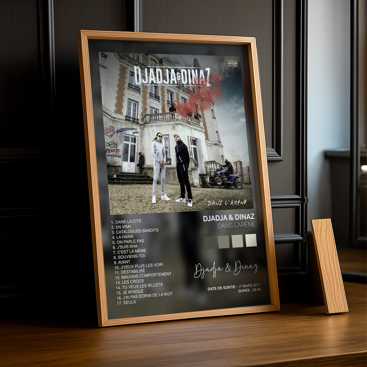 Cadre photo Album - Dans l'Arène Djadja & Dinaz