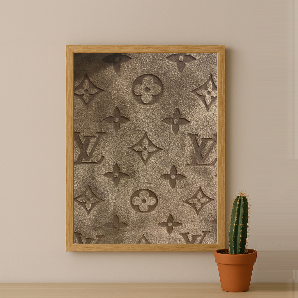 Cadre photo Louis Vuitton Sable motif