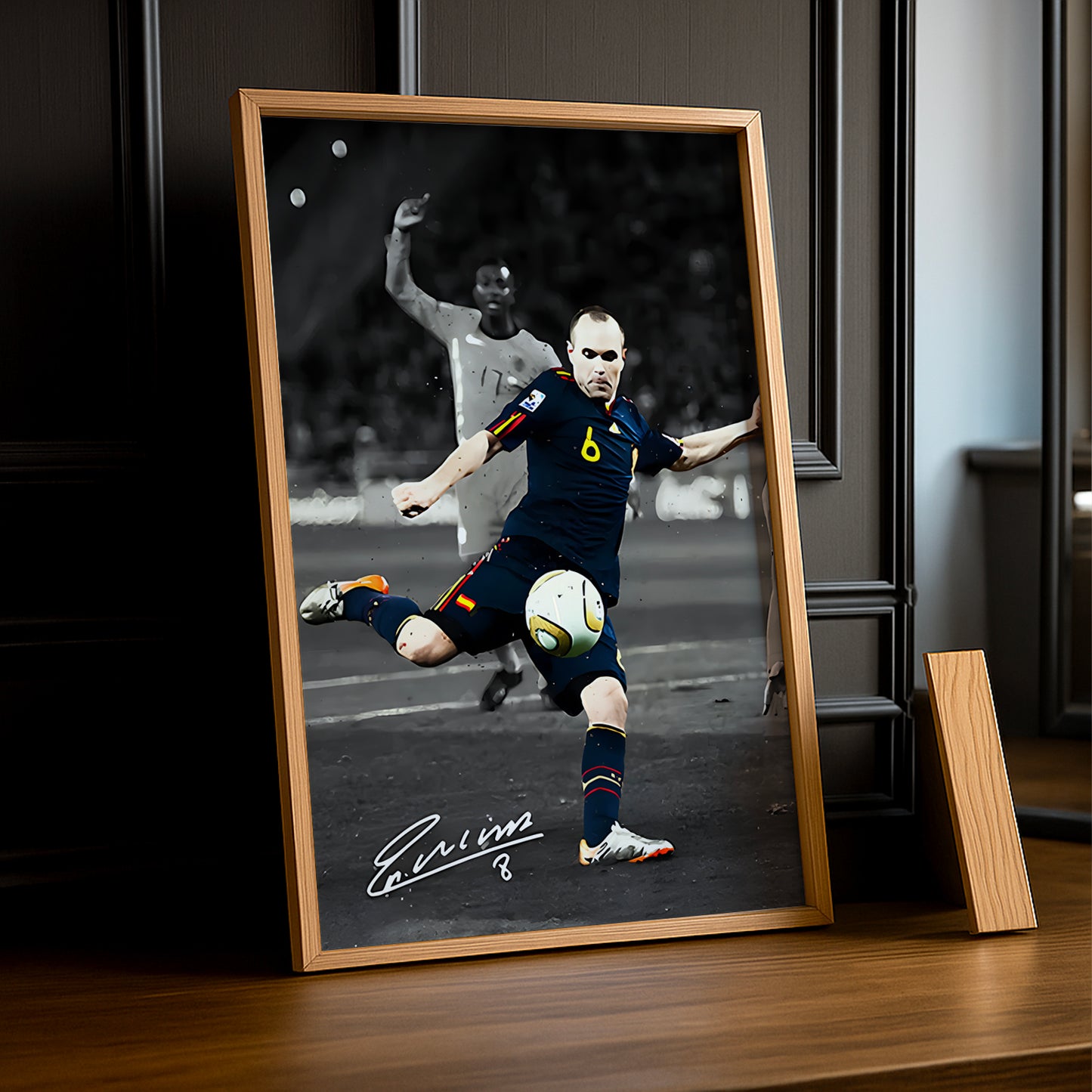 Cadre photo de Andrés Iniesta