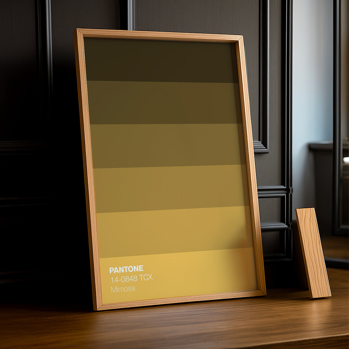 Cadre Photo Pantone Dégradé - Mimosa