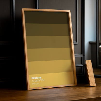 Cadre Photo Pantone Dégradé - Mimosa