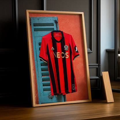 Cadre photo - Maillot OGC Nice 2026