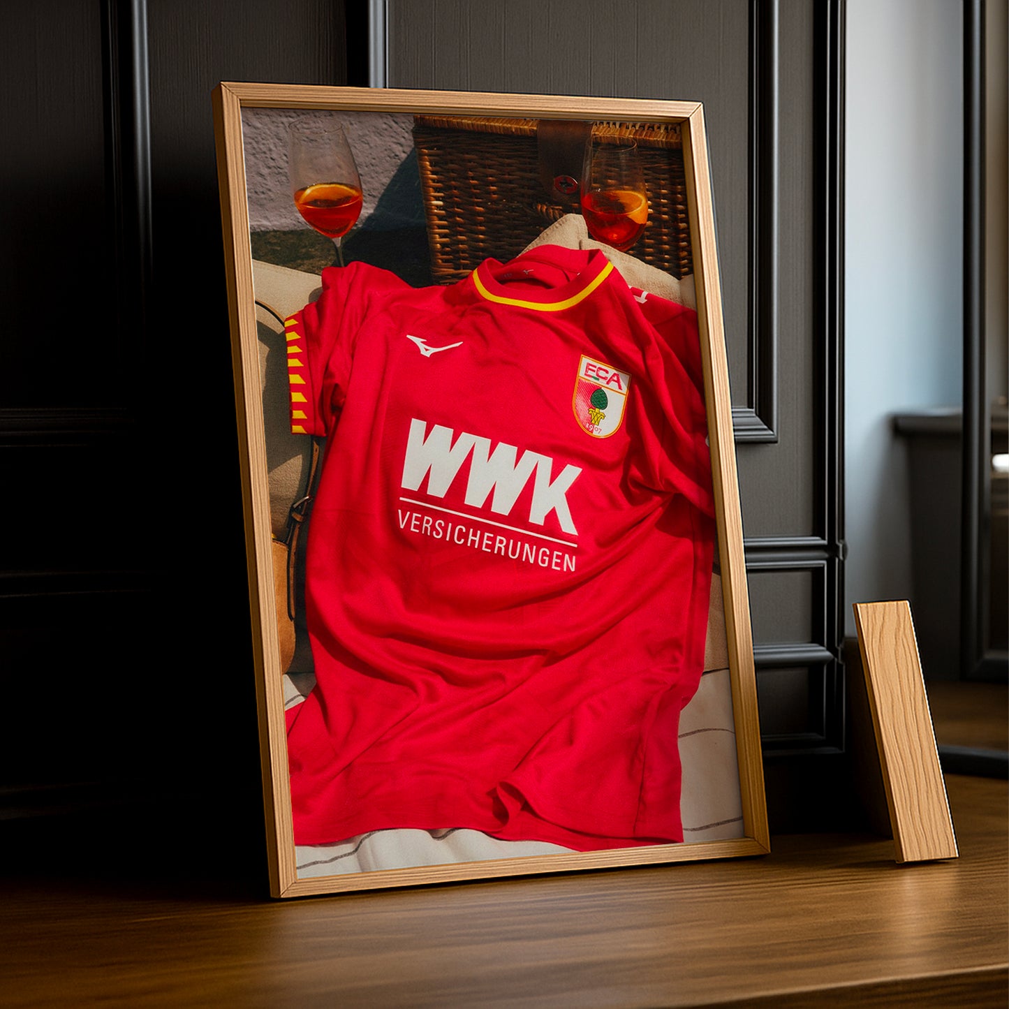 Poster Maillot Football - Augsburg Kit 25-26