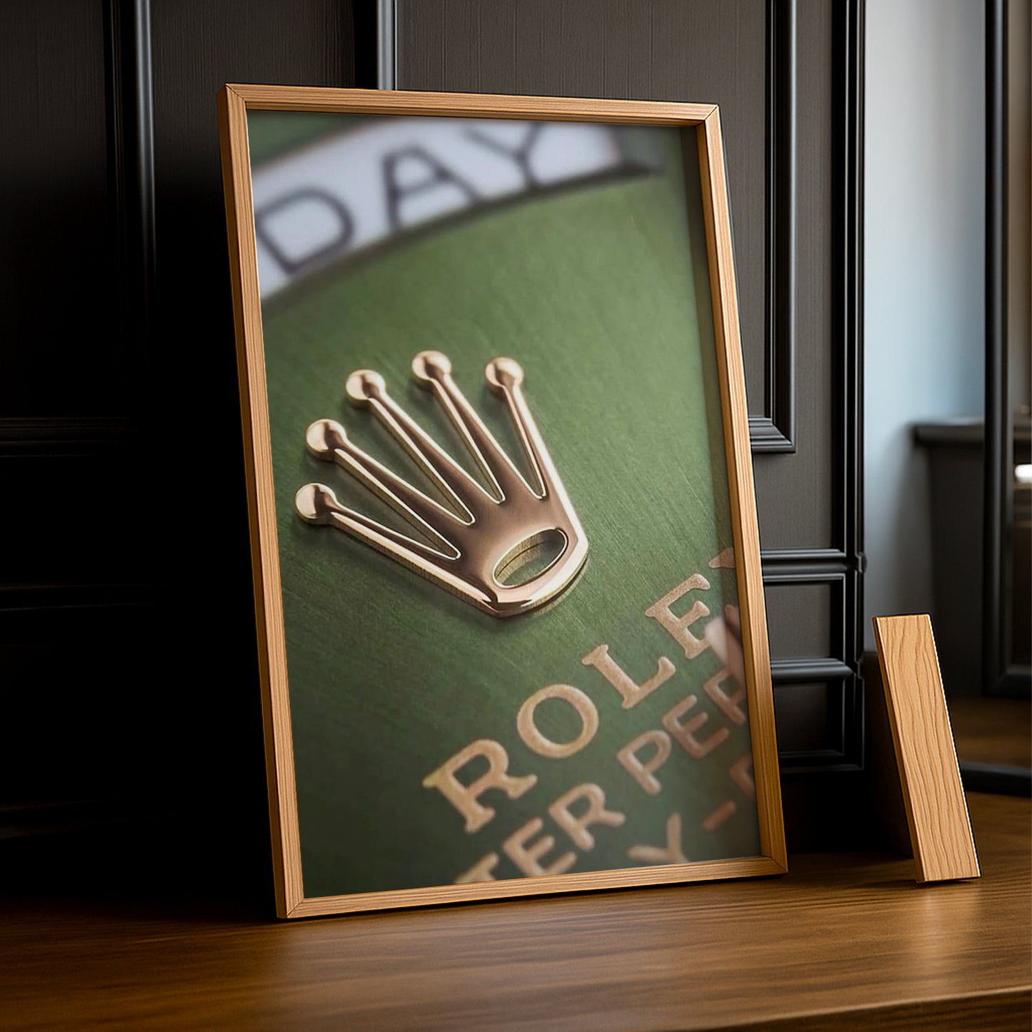 Poster Photo Rolex - Oyster Vert