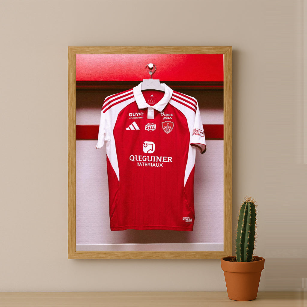 Cadre photo - Maillot SB Brest 2026
