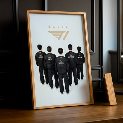 Cadre Photo SK Telecom T1 - Équipe