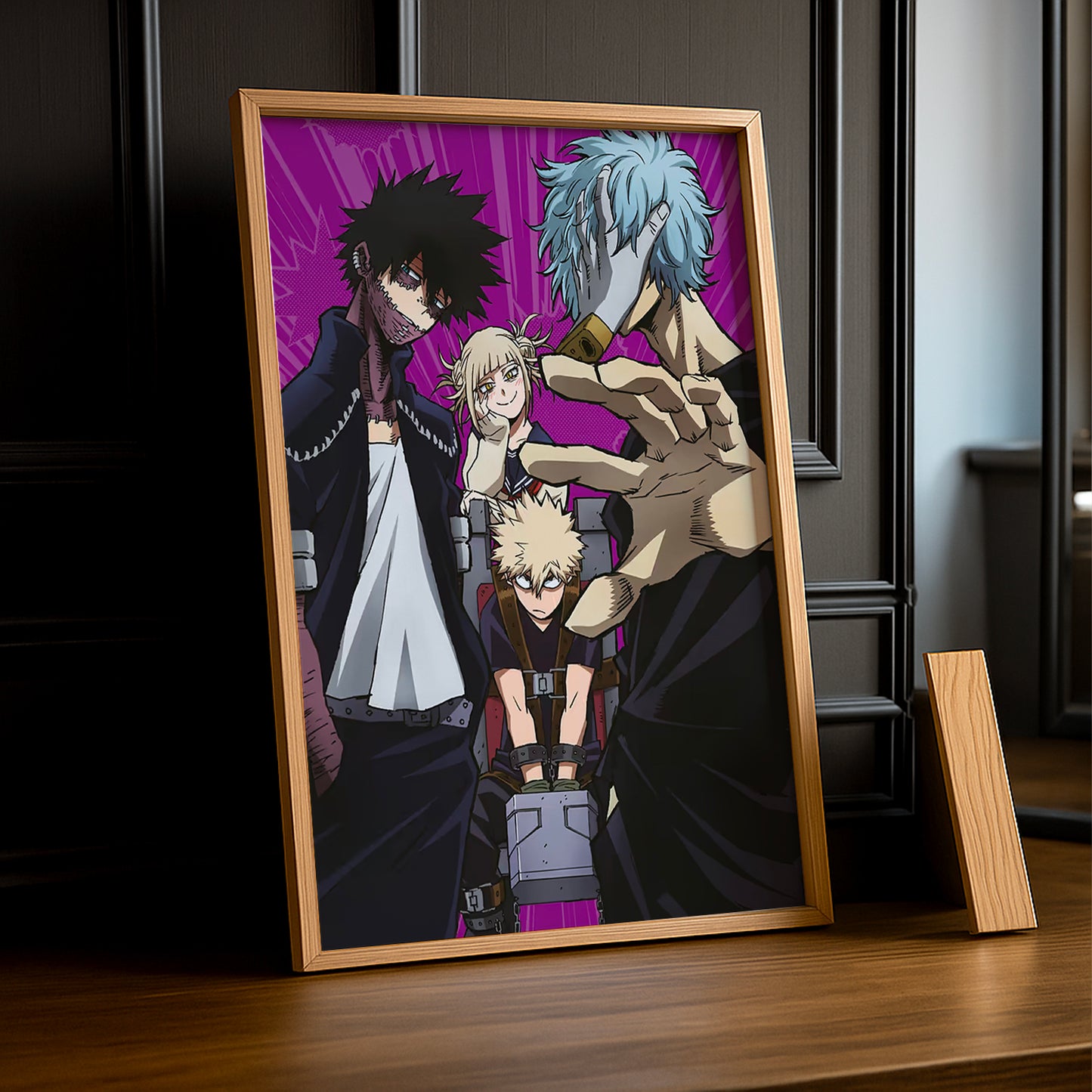 Cadre Photo My Hero Academia - Purple Team