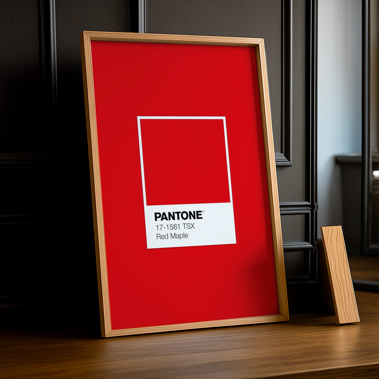 Cadre Photo Pantone Étiquette - Red Maple