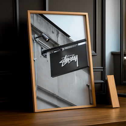 Cadre photo Stüssy 8 devanture