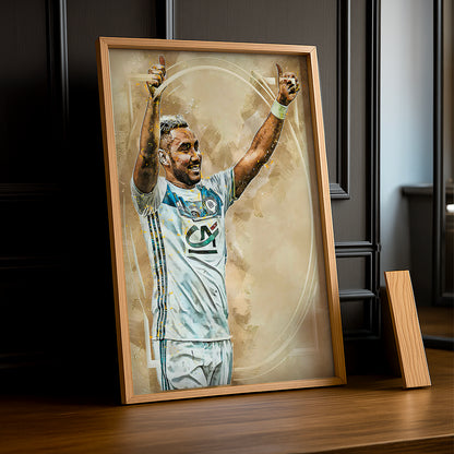 Olympique de Marseille Dimitri Payet - Poster