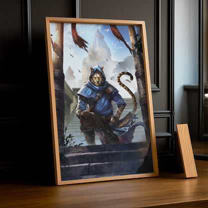 Cadre Photo Skyrim - Khajiit