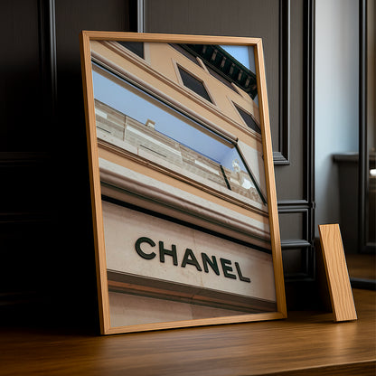 Poster Photo Chanel - Devanture