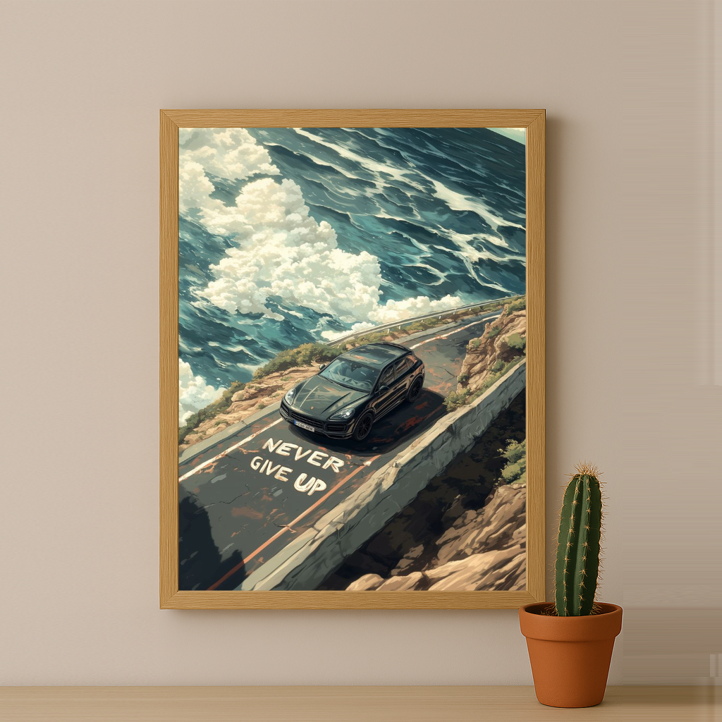 Porsche Cayenne - Poster