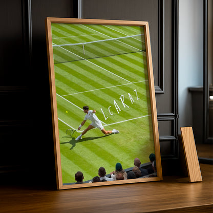 Poster Photo Tennis - Alcaraz Aesthetic