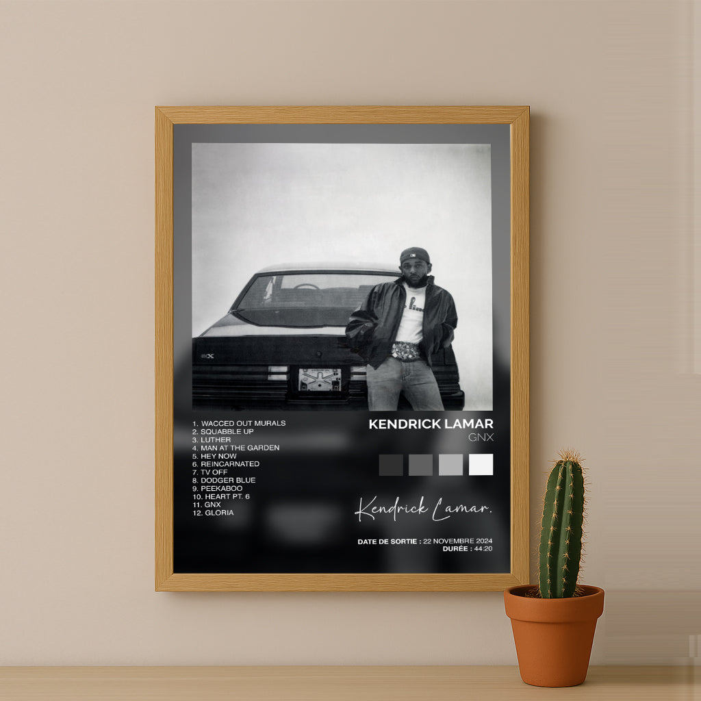 Poster Kendrick Lamar - Album GNX