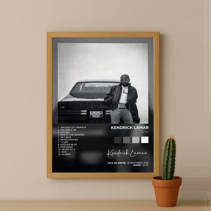 Poster Kendrick Lamar - Album GNX