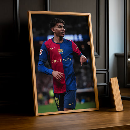 Cadre photo de Lamine Yamal