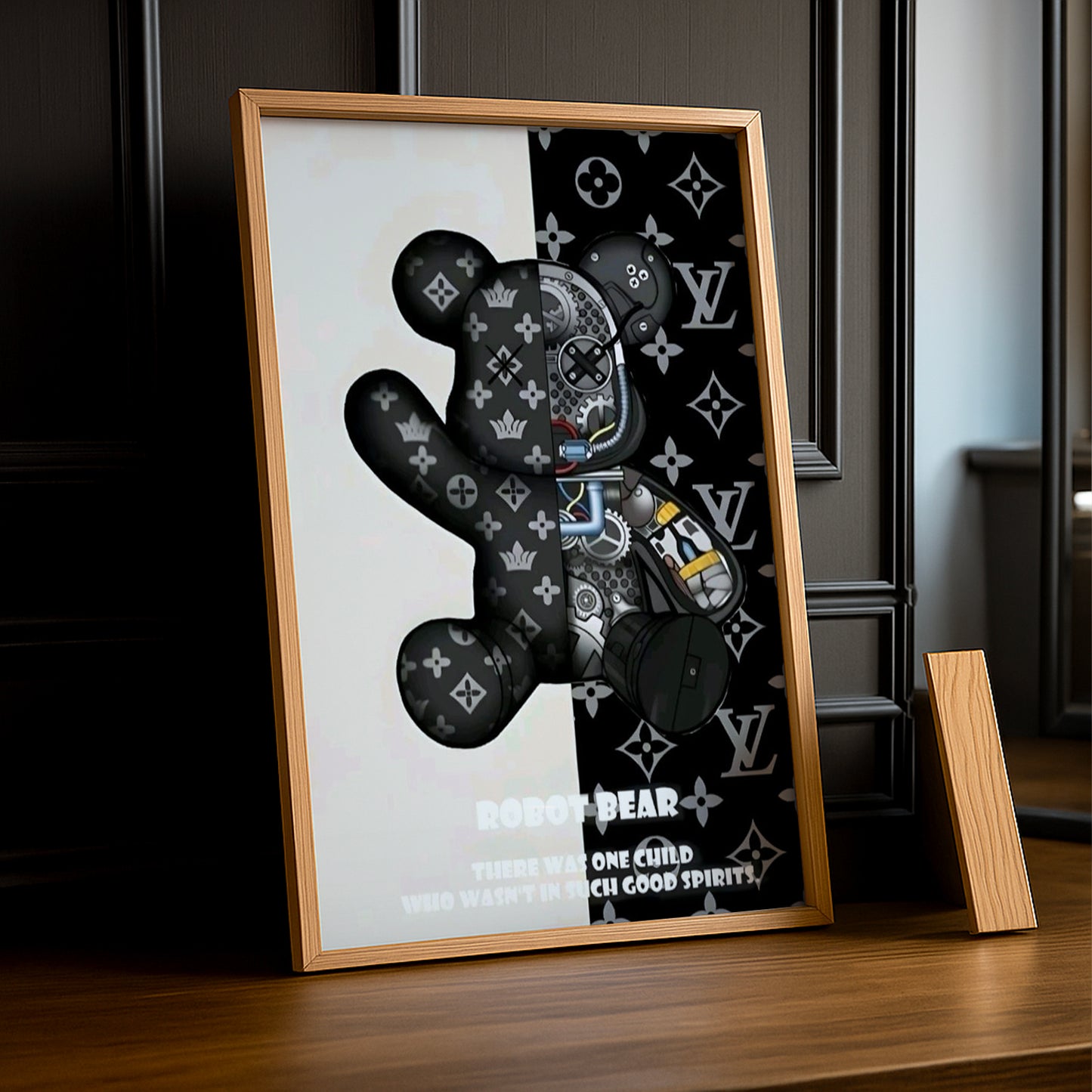 Cadre photo Louis Vuitton Ours