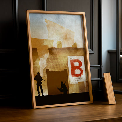 Cadre Photo Counter Strike - Site B