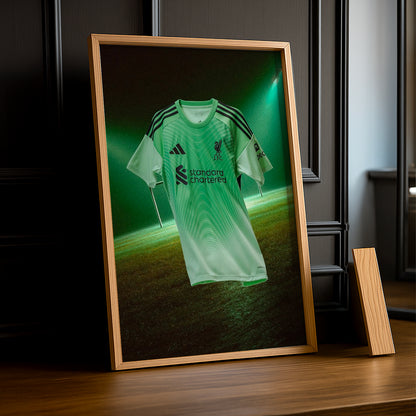Cadre photo - Maillot Liverpool FC 25-26 Gardien