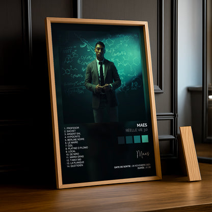 Cadre photo Album Musicaux - Réelle vie 3.0 de Maes