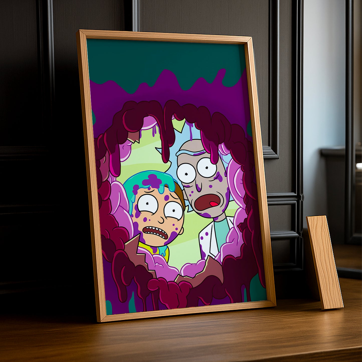 Cadre photo de Rick et Morty