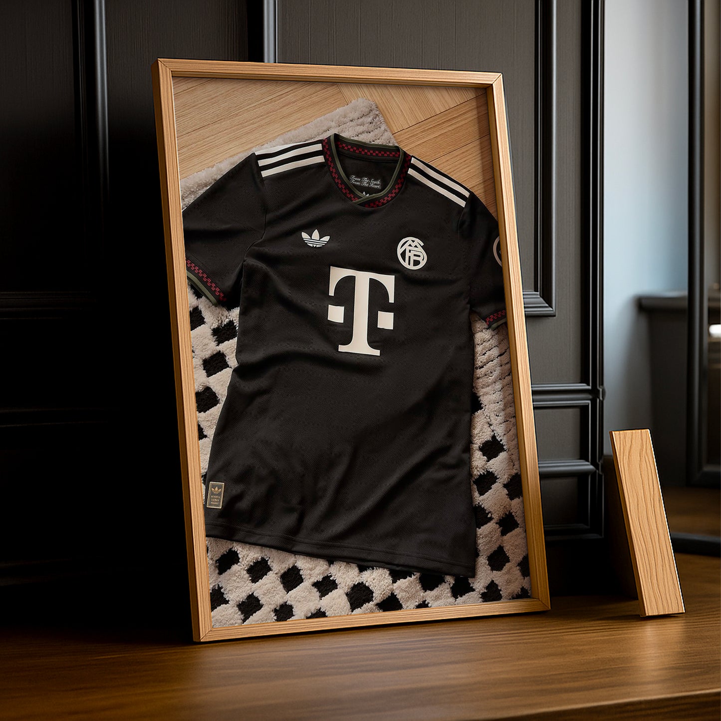 Poster Maillot Football - Bayern Munich Extérieur 25-26