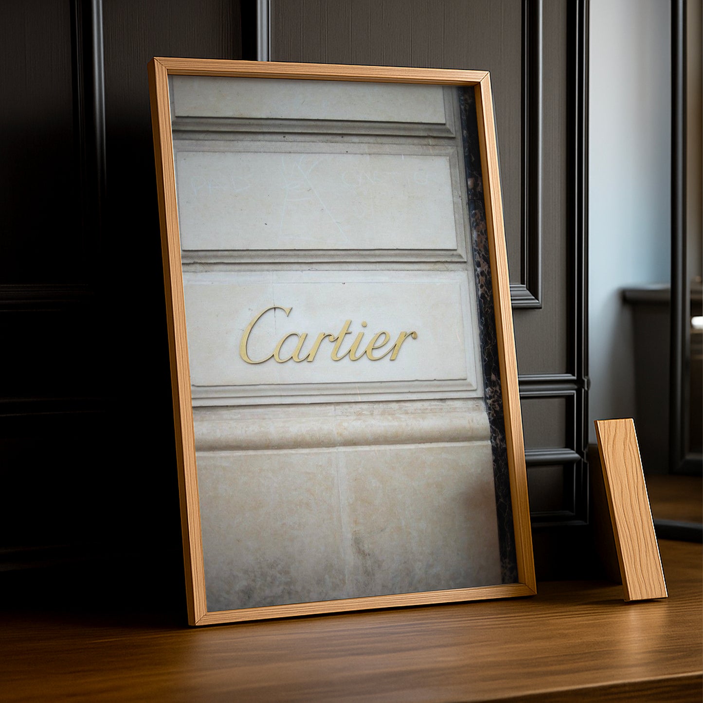 Cadre photo Cartier - Gold