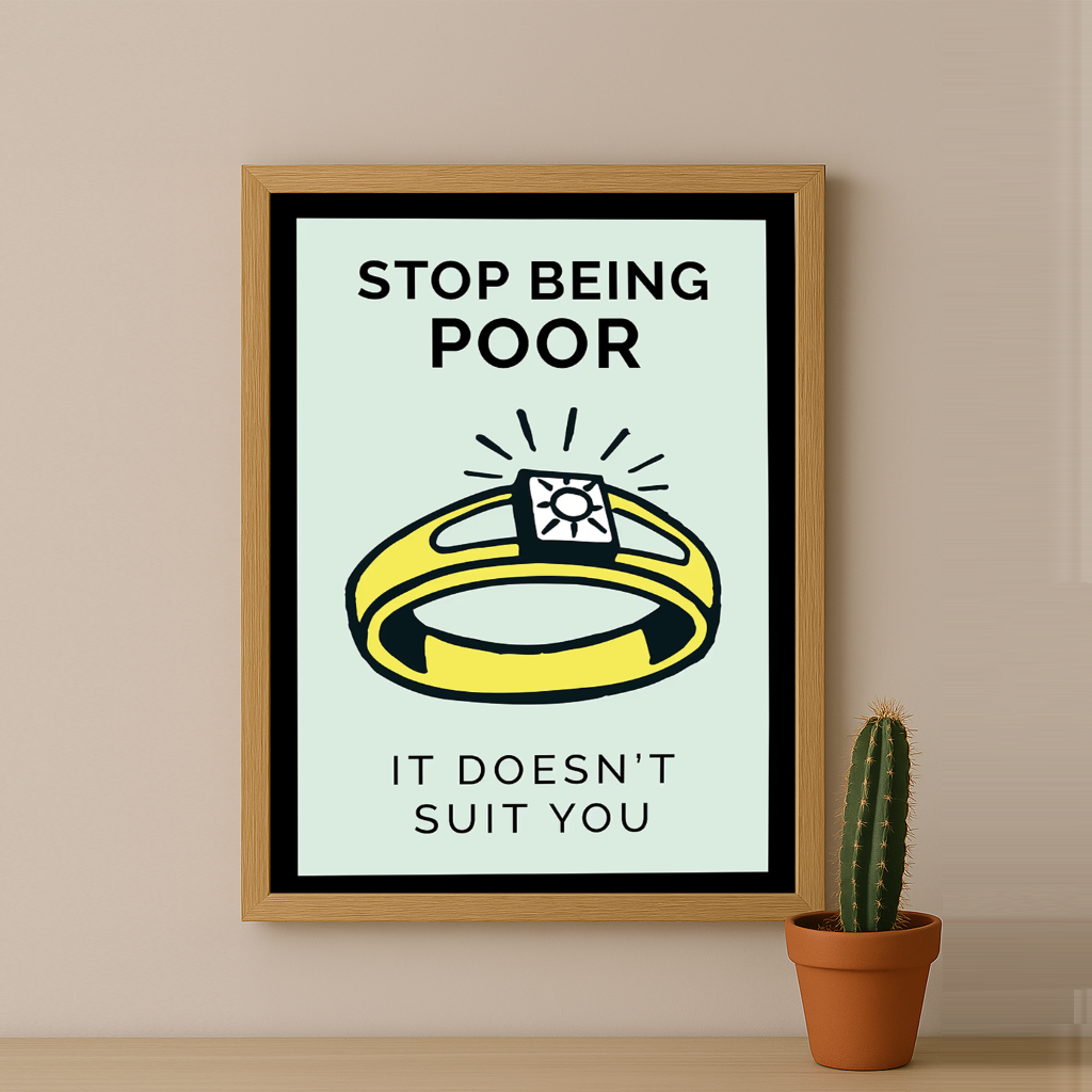 Monopoly Bague - Poster