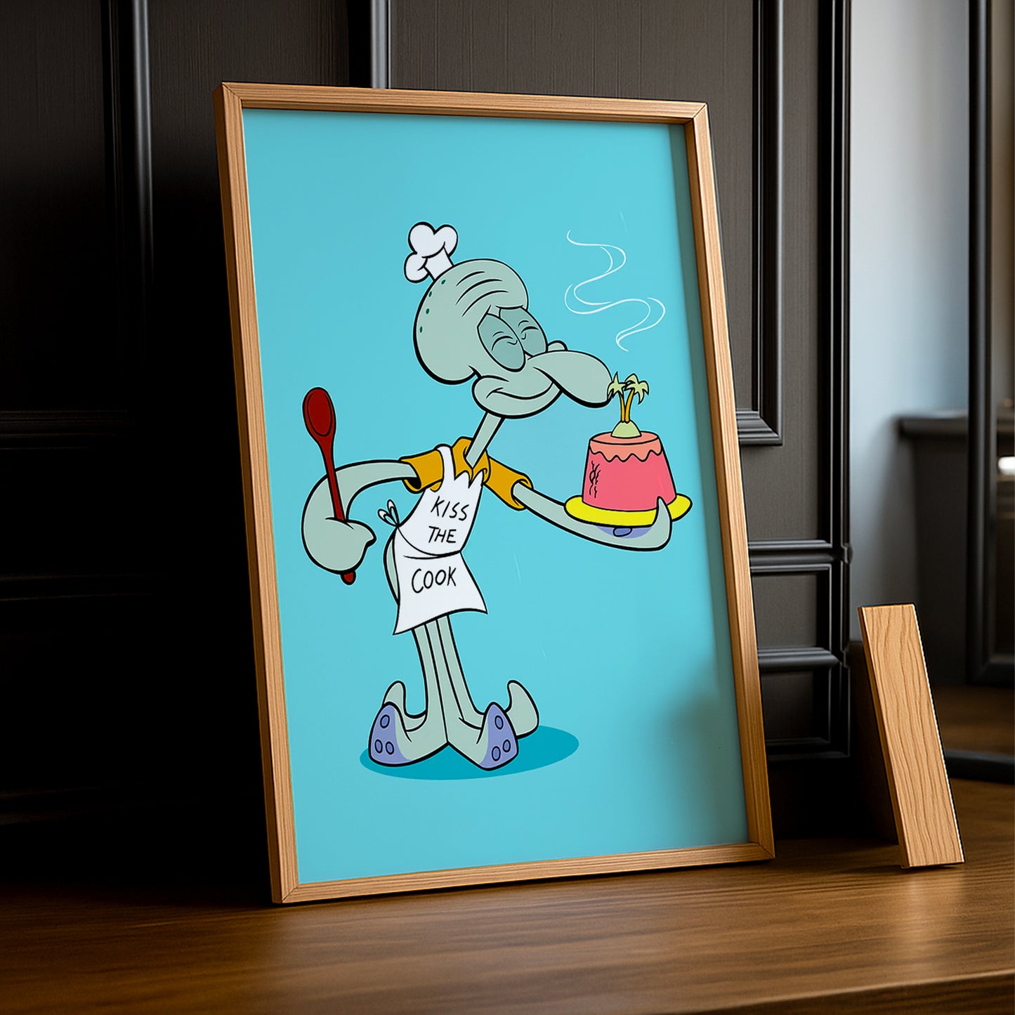 Cadre Photo Bob L'Éponge - Carlo Kiss The Cook