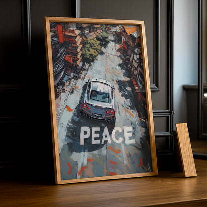 Nissan GT-R - Poster