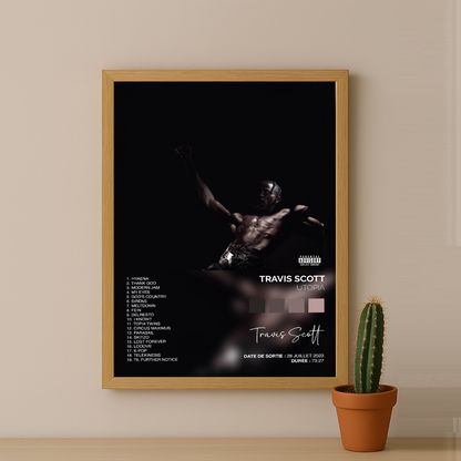 Cadre photo Utopia Travis Scott