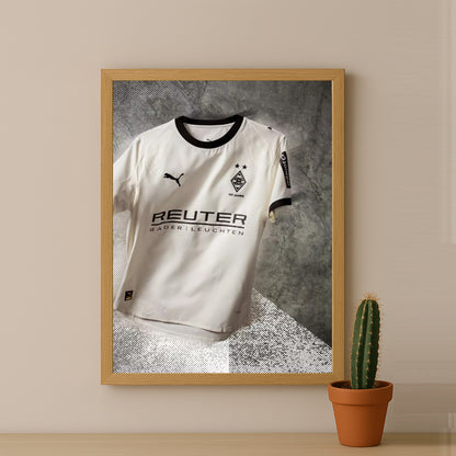 Poster Maillot Football - Monchengladbach Kit 25-26