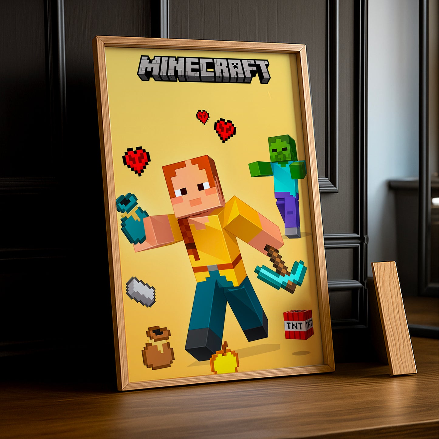 Cadre photo Minecraft - Bundles of Bravery