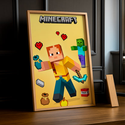 Cadre photo Minecraft - Bundles of Bravery