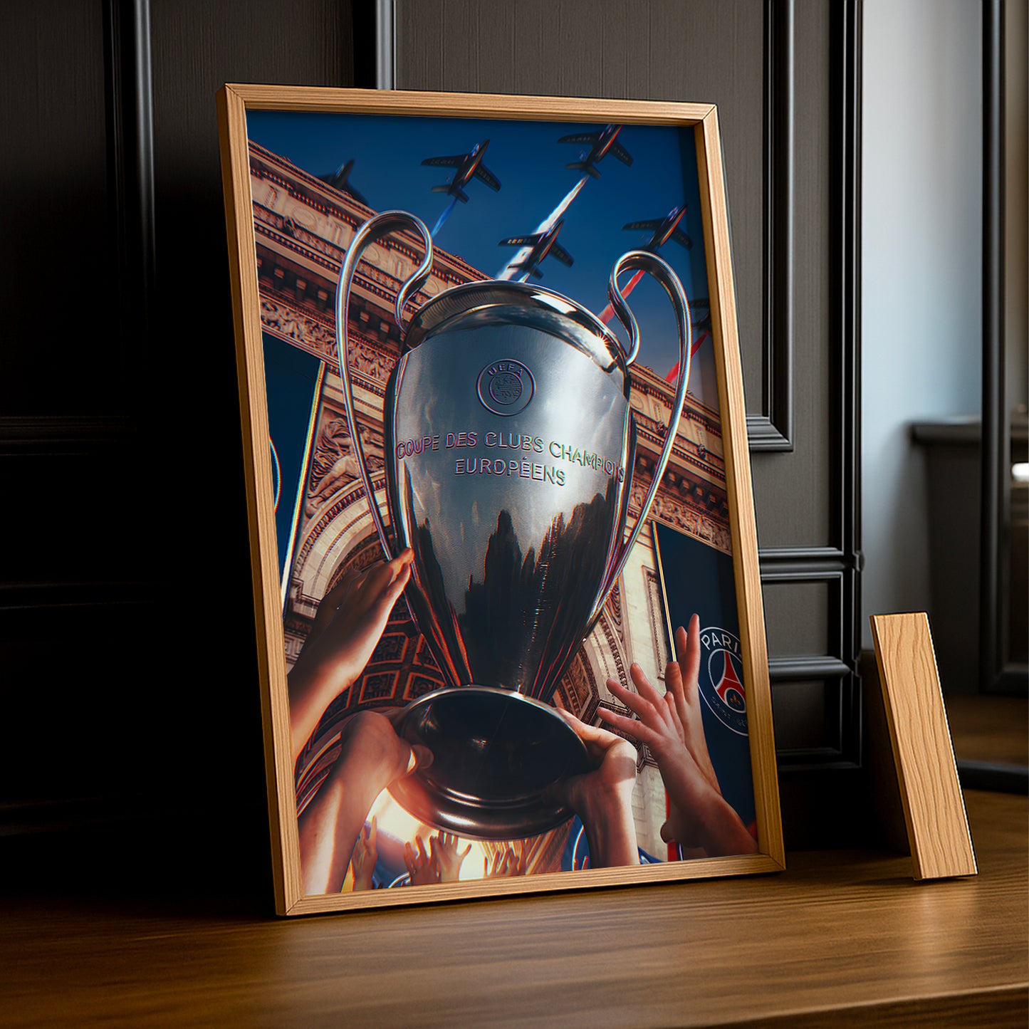 Cadre photo Paris Saint-Germain Ligue des champions