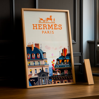 Cadre photo Hermès - Illustration