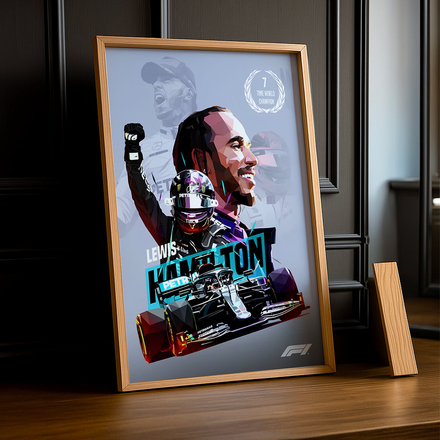 Cadre photo Lewis Hamilton Formule 1