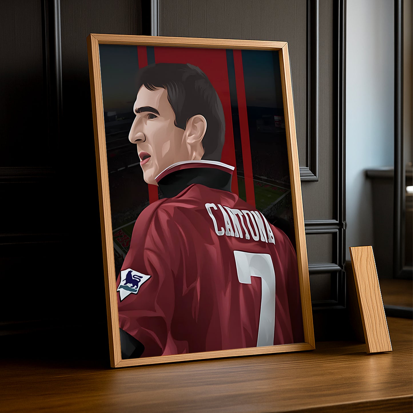 Cadre photo Eric Cantona