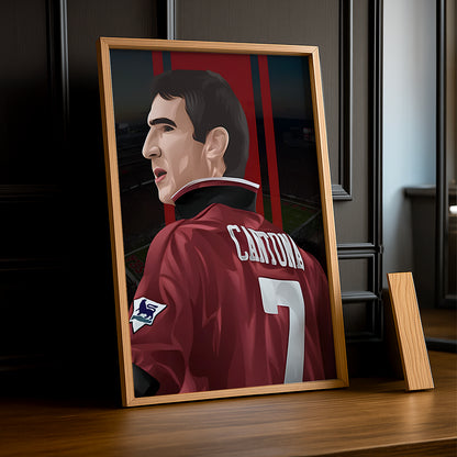 Cadre photo Eric Cantona