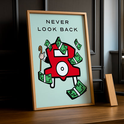 Monopoly Never look back - Cadre photo